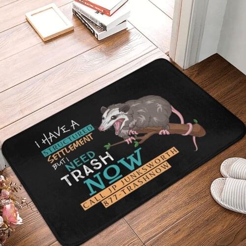 Funny Possum Meme Doormat Carpet Mat Rug Polyester Anti-slip Floor Decor Bath Bathroom Kitchen Bedroom 40*60