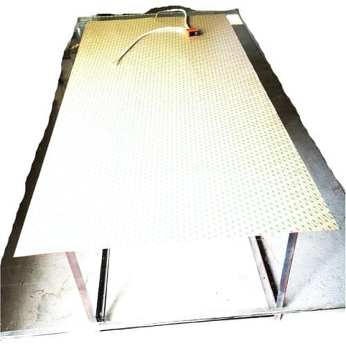 120v 3000w 1200*2400*1.5mm Big Size silicone heating pad for machine