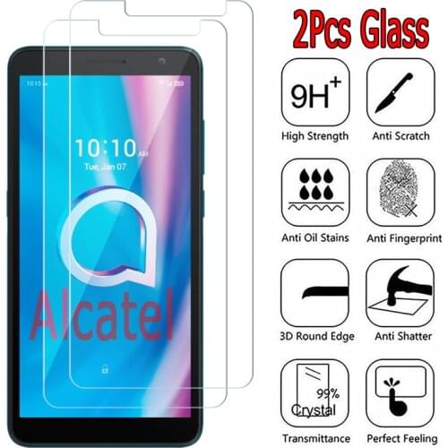 2PCS For Alcatel Pixi 4 Plus Power 5023E 5023F 5023 5.5 Inch Screen Premium Tempered Glass Anti Shatter Toughened Protector Film
