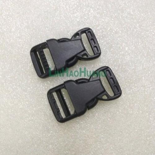 30pcs/pack Plastic Side Release Buckle & Inner Detach Buckle For Backpack Luggage Straps Webbing Size 20mm