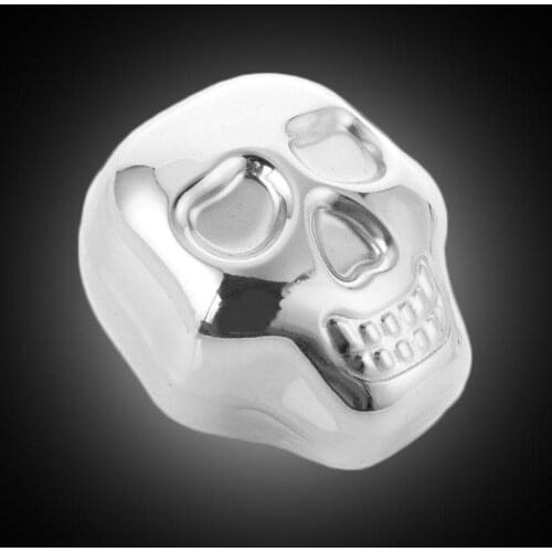 304 Stainless Steel Mini Skull Ice Cubes Wine Appliances Natural Whiskey Stone
