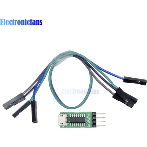 5V 3.3V 500ma CH340C Micro USB to TTL Serial Port ISP Download Module Replace CH340G CH340T For STM32 51