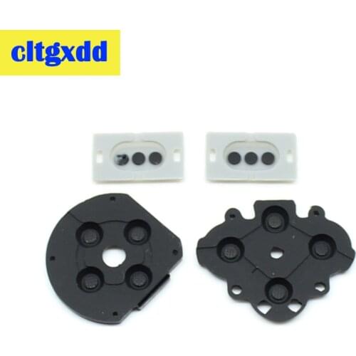 Cltgxdd 1set High Quality Silicon Rubber Button Switch Conductive Pad component Replacement for Sony PSP 1000