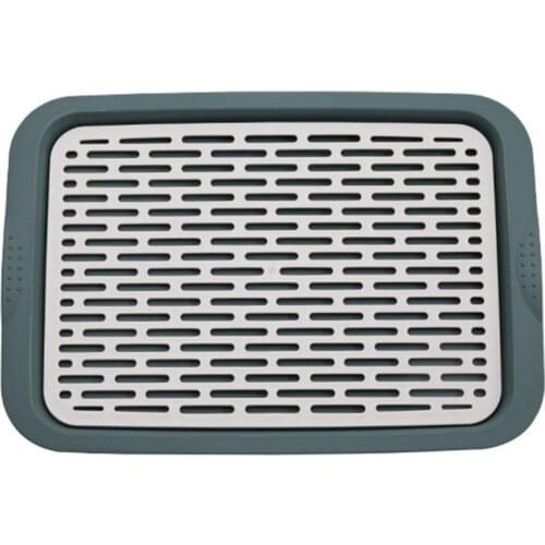 Double-layer Drain Board DetachableMulti-purpose Round Corners Plastic Draining Glass Cup Holder Tray Kitchen Utensil for Table