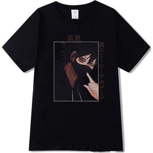 My Hero Academia Printing T-Shirt Woman T Shirt Cool Men Cotton T Shirt Tees Tops Harajuku Streetwear