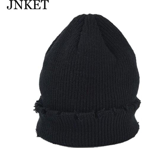 JNKET New Autumn Winter Men Women‘s Skullcap Beanies Hat Brimless Hat Knitted Hat Hip Hop Cap Outdoor Sport Cap Casquette