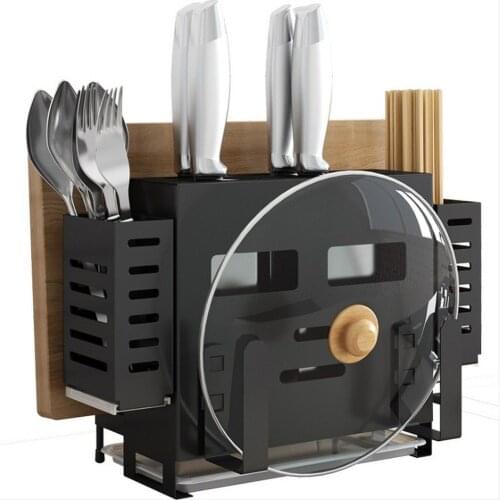 Kitchen Racks Storage Rack Countertops Knife Holders Cutting Boards Pot Covers Cutlery Cages Integrated Kitchen Tools Supplies