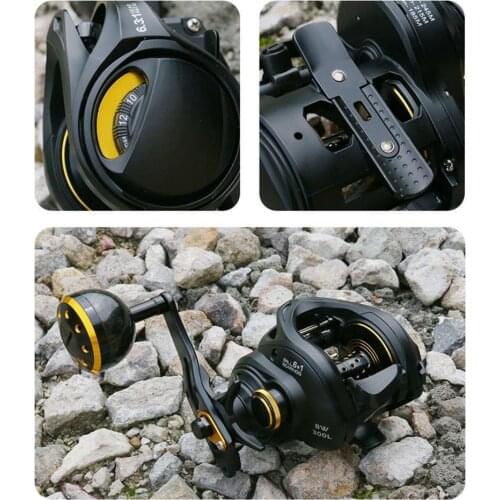 Lightweight Useful Freshwater Baitcasting Spinning Reel Metal Fishing Reel Tapered Guide Ring for Fishing Lovers