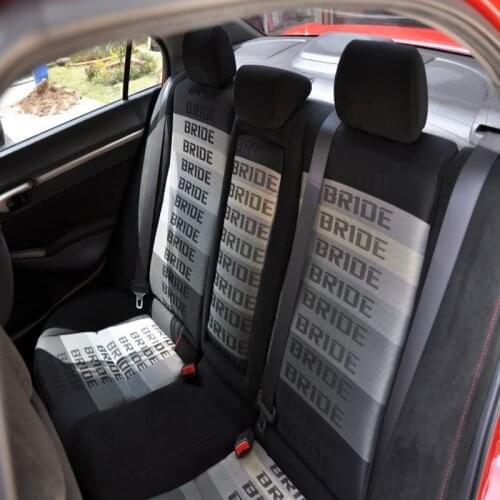 BRIDE Car Modified Seat Cloth New Material 100CM x160CM JDM BRIDE Racing Car Seats Fabric Bride Fabric (1pcs=1m*1.6m )