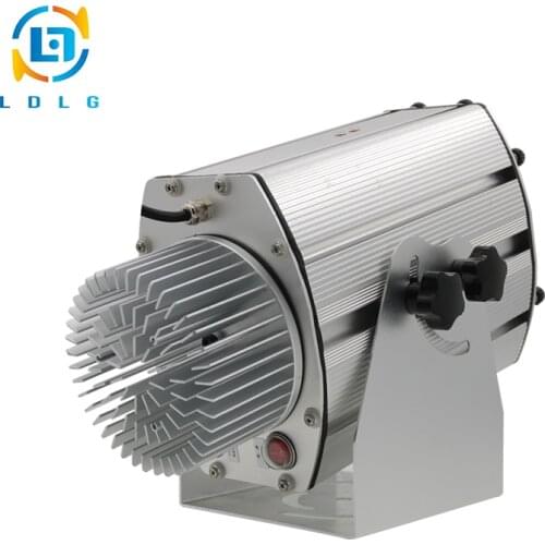 Newest Indoor Silver Functional 40W Eight Images LED Gobo Projector 100 to 240V 4500lm 8Images Change LED Projector Light Indoor