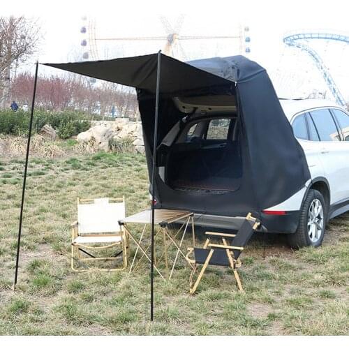 Car SUV Rear Compartment Tent 3-4 People Camping Awning Pavilion Self-driving Tour Outdoor Travel Tent For MPV/ruck/hatchback