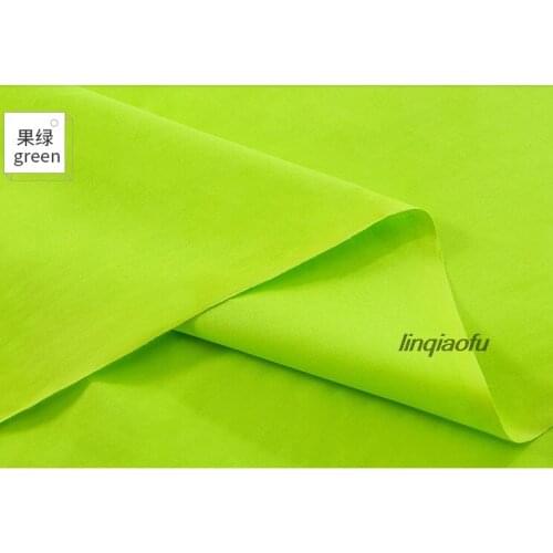 High-end cotton twill clothing fabric, solid color clothing diy cotton bedding quilt cover fabric