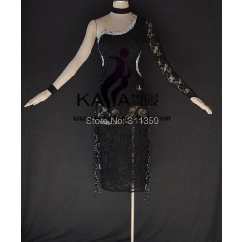 KAKA-L1518,Women Dance Wear,Girls Fringe Latin Dress,Salsa Dress Tango Samba Rumba Chacha Dress,women dress