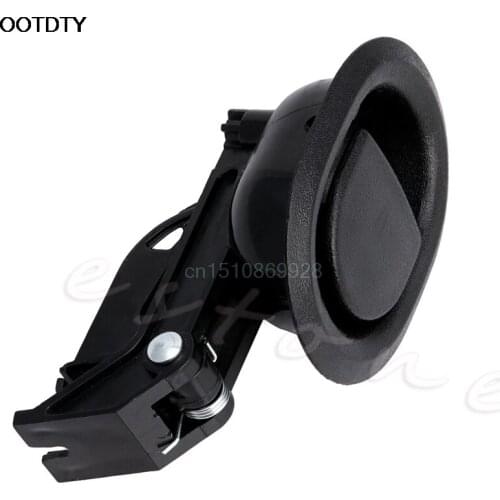 1Pc Recliner Sofa Chair Oval Release Lever Handle Black Hard Plastic New
