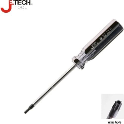 Jetech 1pcs security 6 PT torx screwdrivers T6 T7 T8 T9 T10 T15 T20 T25 T30 w hole tamper resistant tamperproof screw driver