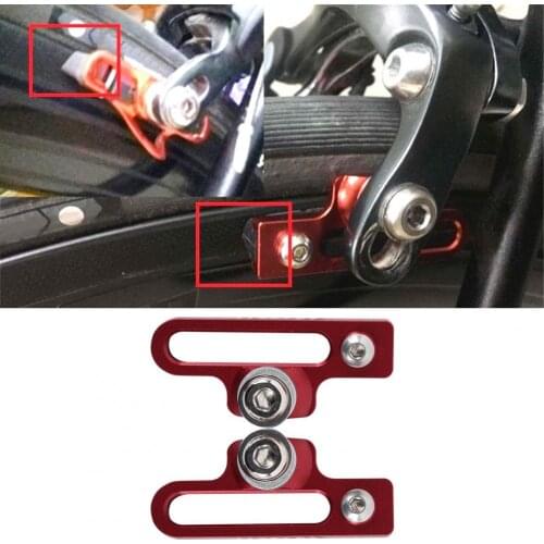 2Pcs Bike Brake Extendable Adapter Wear Resistant Brake Caliper Adapter for Bike