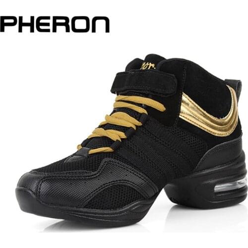 2019 Sports Feature Soft Outsole Breath Dance Shoes Sneakers For Woman Practice Shoes Modern Dance Jazz Shoes Discount High shoe