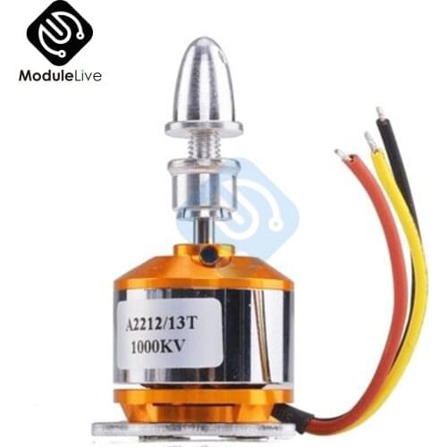 A2212 1000Kv Brushless Motor Drone Outrunner For Aircraft Helicopter Quadcopter New
