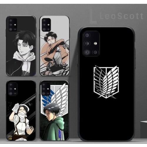 Anime attack on Titan Phone Case For Samsung A40 A31 A50 A51 A71 A20E A20S S8 S9 S10 S20 Plus note 20 ultra note 10 Plus