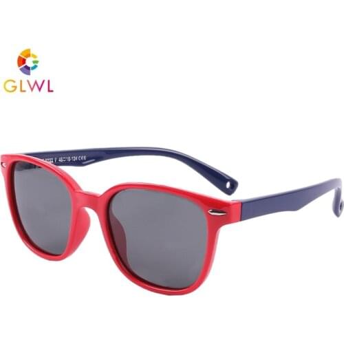 Childrens Glasses Baby Polarized Sunglasses Girls Square Sun Eyeglasses UV Boys Shades For Kids Flexible Frames Eyewear Sports