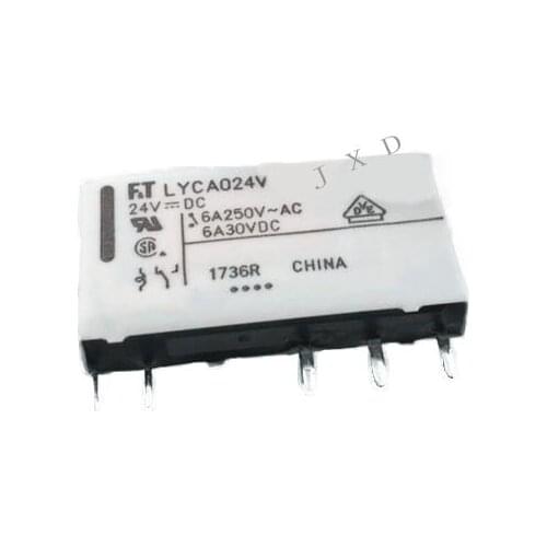 HOT 24V NEW relay F.TLYCA024V F.TLYCA024V-24VDC F.TLYCA024V 24VDC F.TLYCA024V24VDC DC24V 24V 6A 5PIN