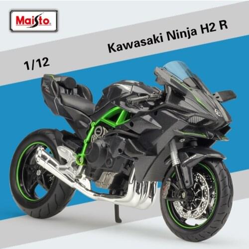 Maisto 1:12 Scale Metal Model YZF-R1 Z900RS Ninja H2 R ZX-10R Motorcycle Model Diecast Motorcycle Alloy Toy Car Collection