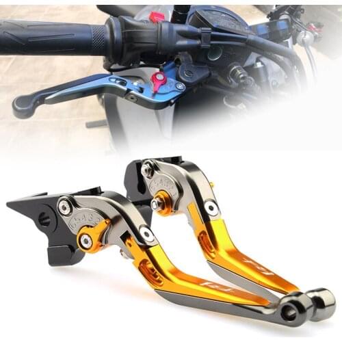 Motorcycle Accessories CNC Folding Extendable Brake Clutch Levers For Yamaha FZ1 FAZER 2001 2002 2003 2004 2005