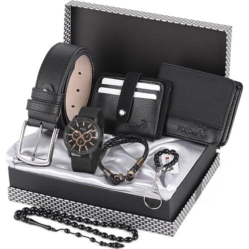 Mens Wrist Watch And Wallet Belt Keychain Wristband The Boiler Pl-0446e1