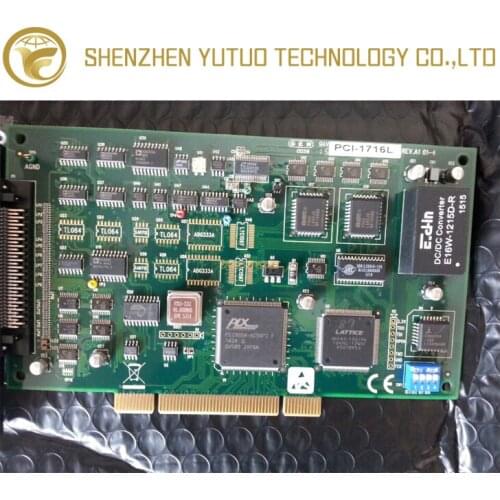 New Original PCI-1716L, 16-channel high-resolution multi-function data acquisition card automatic calibration function