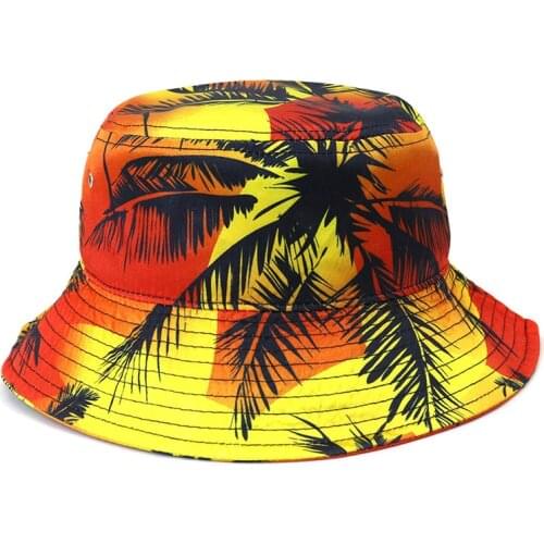 Bucket hat Womens bucket summer cap panama female beach accessories 2021new Fashion sun protection hats Fishing trucker