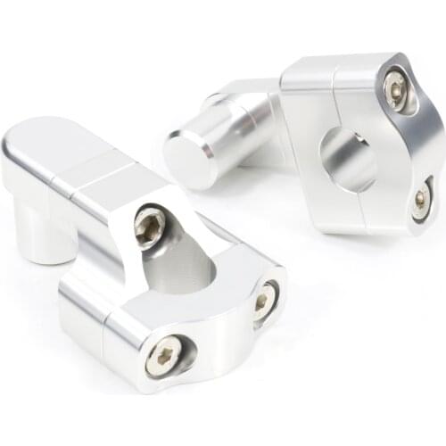 Fit For Yamaha SR250 YZ125 YZ250 YZ450F WR400F WR450F 22mm 7/8" Universal Motorcycle CNC Aluminum Rotating Handlebar Risers