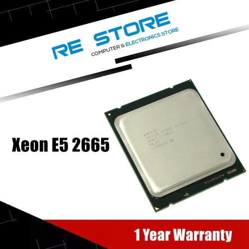 Intel Xeon E5 2665 C2 Processor 20M Cache 2.40 GHz 8.00 GT/s SROL1 LGA 2011 E5-2665 CPU