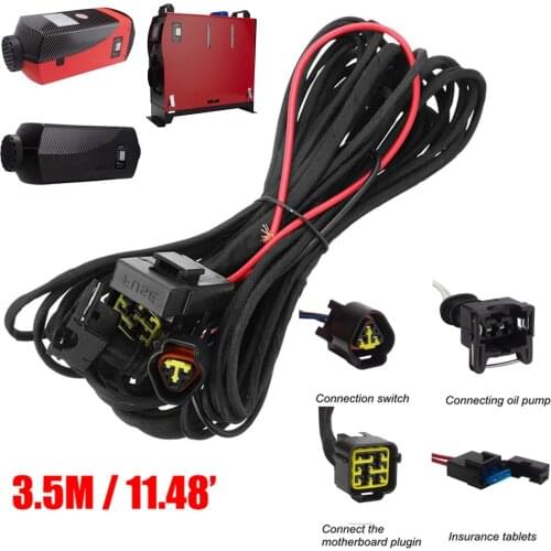 Split Diesel Air Heater Harness/Main Wire Harness Power Supply Cable Adapter For Car Truck Separate Harness For Split Type