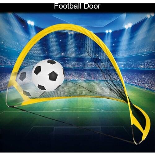 2Pcs Soccer Football Goal Net Kit Set Foldable Training Goal Net Tent Kids Indoor Outdoor Play Toys SEC88
