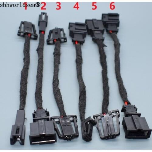 Shhworldsea 2 Pin Interior LED Light Socket Door Lamp Connector Trunk License Plate Plug 1J0971972 3B0972712 For VW Audi Skoda