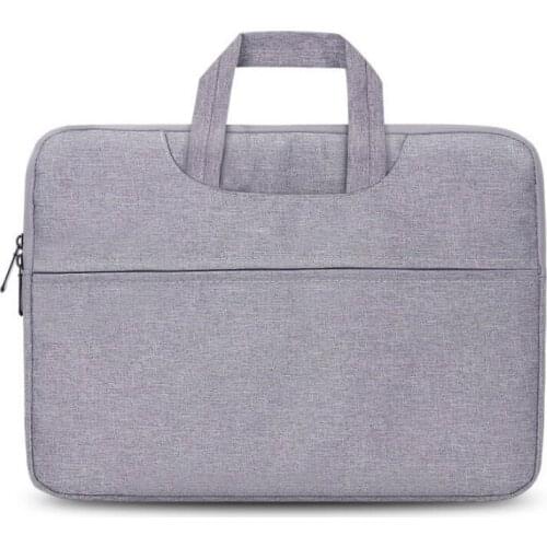 Men Simple Portable Scratch-resistant Laptop Bag Women 13 14 15 inch Notebook Handbag Carry Case for MacBook Air PC Tablet Case