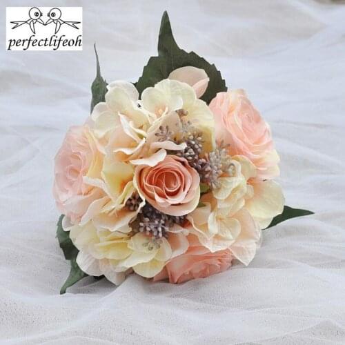 Perfectlifeoh Wedding Bouquet Bride holding bridal bouquets Bride holding flowers