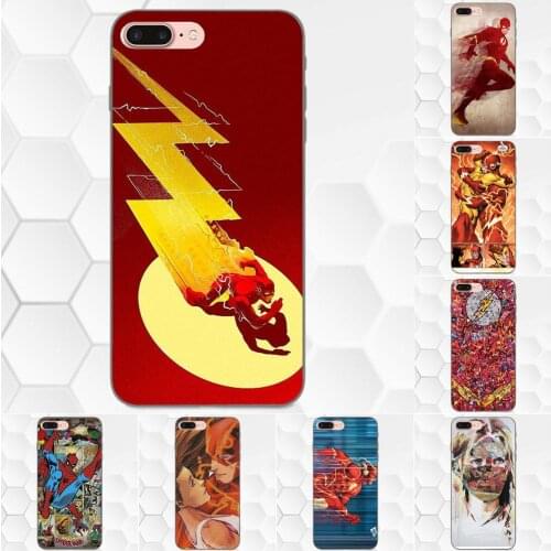 Unique For Galaxy C5 C7 J1 J2 J3 J330 J5 J6 J7 J730 2017 Ace Core Duo Max Mini Plus Prime Pro Comic Book Collages Flash Man