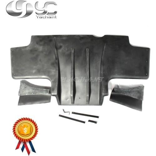 FRP Fiber Glass Rear Diffuser 5 Pcs Fit For 95-98 Skyline R33 GTR TS Style Type2 Style Rear Diffuser Metal Fitting Accessories