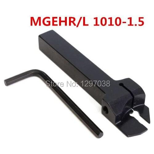 1PCS MGEHR/L 1010-1.5 External Grooving Turning Tool Holder Shank Diameter 10*10mm Length 100mm CNC lathe tool