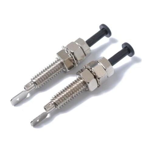 2pcs/lot nickel plating Pin switch Car Alarm Security adjustable Auto Truck Hood Door