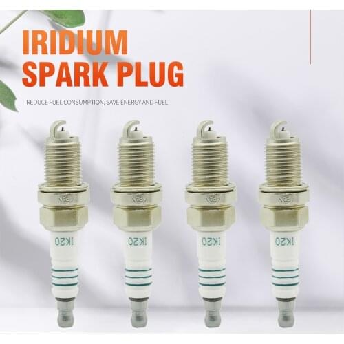 4pcs/Lot Dual Iridium Spark Plug IK20TT-4702 For Chery Toyota Jeep Subaru IK20TT 4702