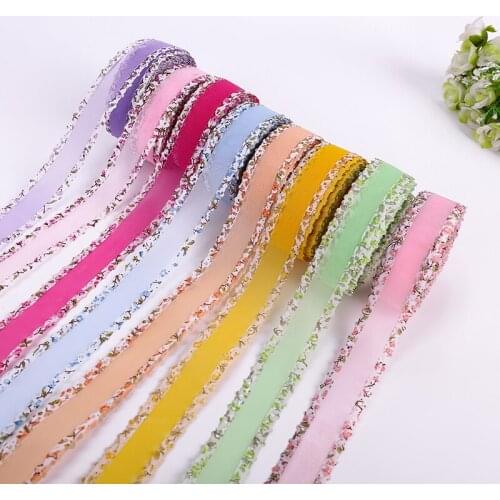 5 yards/Lot 25mm Silk Satin Ribbons For Crafts Bow Handmade Gift Wrap Party Wedding Decorative Craft Supplies Christmas Decor