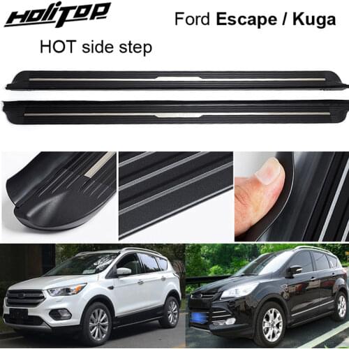 Popular side step nerf bar running board for Ford Escape/Kuga 2012-2020, hot in China, aviation aluminum alloy, light but hard