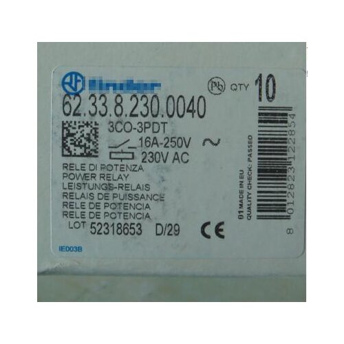 Free Shipping 2pcs/LOT 62.33.8.230.0040 AC230V Original Italian Intermediate Relay