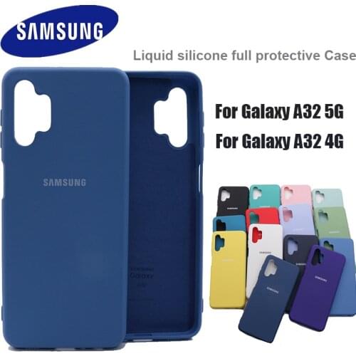 Samsung Galaxy A32 Case Soft-Touch Back Protective Shell Silky Silicone A 32 5G 4G Mobile Phones Cover For galaxy a32 4g 5g