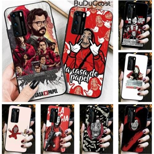 Reall La Casa de papel Phone Case for Huawei P20 P30 P20Pro P20Lite P30Lite P10 P Smart plus P10Lite P40 Pro P40 lite