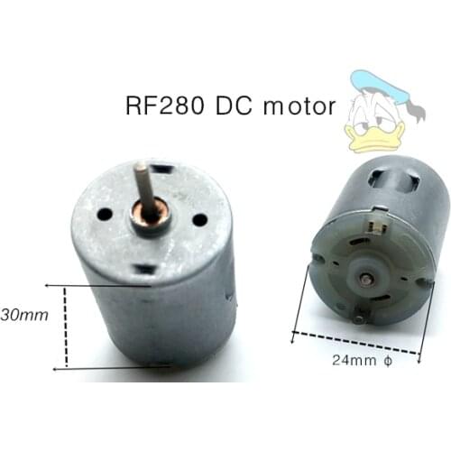 DC 12V motor Mini 280 Motor Replacement Parts for DIY Toy hair dryer drum/robot /remote control car motor parts R280 DC motor