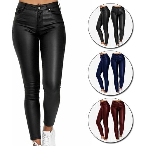 Faroonee Women's Leather Pants