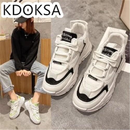 Tap Shoes Spring And Autumn 2021 New Web Celebrity Super Fire Korean Version Versatile Sports Casual Shoes